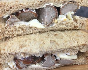Deep-filled sandwiches are always popular with construction workers